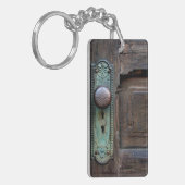 Oude deurknop - sleutelhanger (Voorkant Links)