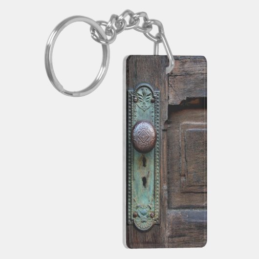 Oude deurknop - sleutelhanger (Voorkant Links)
