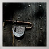 Oude deursluiting poster (Voorkant)