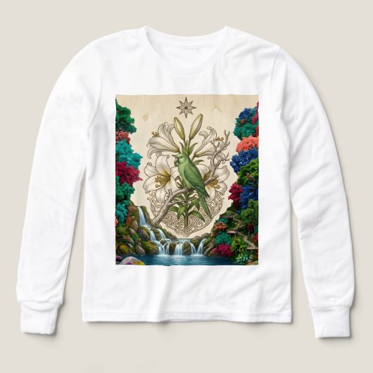 Oude Dhamma Wijsheid Kunst Canvas Print (Voorkant)