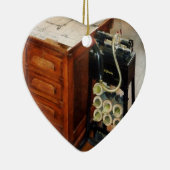 Oude Dictaphone Keramisch Ornament (Rechts)