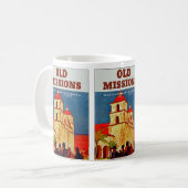 Oude dienstreizen ~ Santa Barbara Koffiemok (Voorkant links)