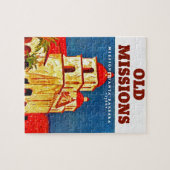 Oude dienstreizen ~ Santa Barbara Legpuzzel (Horizontaal)