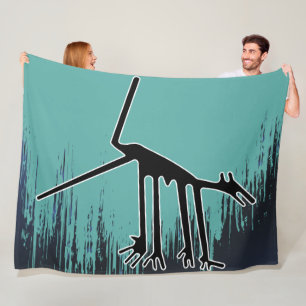 Oude dieren - Aarde-oude kunst Fleece Deken