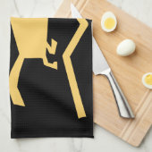 Oude dierlijke voorouders theedoek (Quarter Fold)