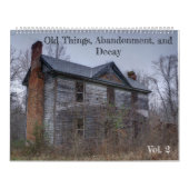 Oude Dingen, Afstand en Verval: Volume 2 Kalender (Hoes)