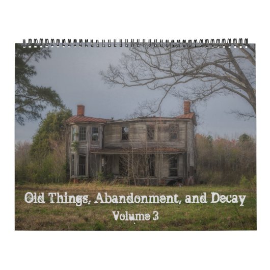 Oude dingen, Afval en Verval Volume 3 Wall Cal Kalender (Hoes)