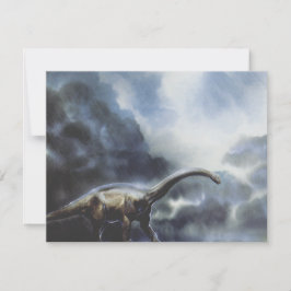Oude dinosauriërs, Barapasaurus verjaardagsfeestje Kaart