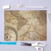 oude  discussiestuk tissuepapier (Craft)