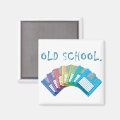 oude diskettes magneet (Voorkant / Achterkant)