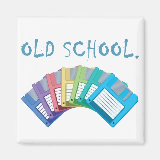 oude diskettes magneet (Voorkant)