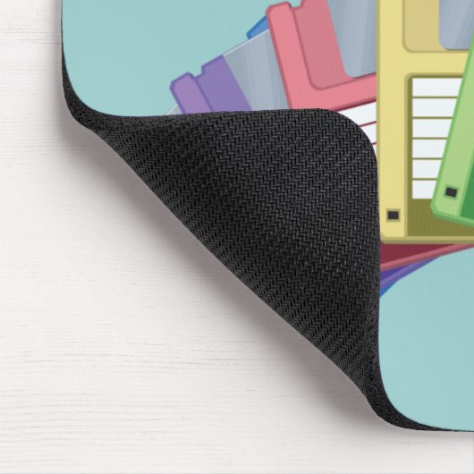 oude diskettes muismat (Hoek)