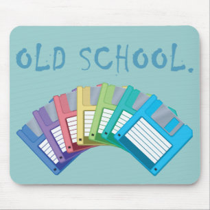oude diskettes muismat