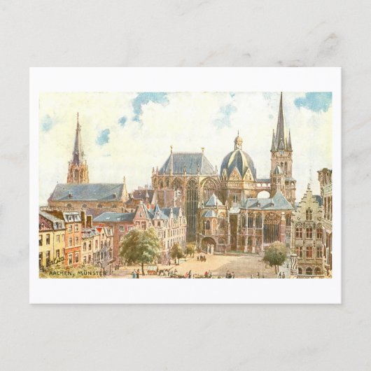 Oude Dom van Aken Briefkaart (Voorkant)
