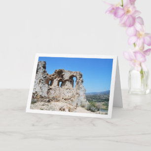 Oude Domeño Kasteel in Domeño Viejo, Valencia, Spa Kaart