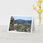 Oude Domeño, Valencia, Spanje Kaart (Gele Bloem)