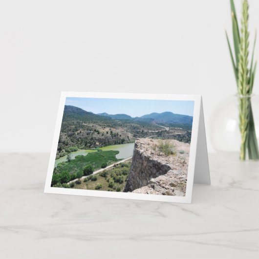 Oude Domeño, Valencia, Spanje Kaart (Voorkant)