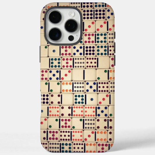 Oude Domino Stones iPhone 7 Hoesje (Achterkant)