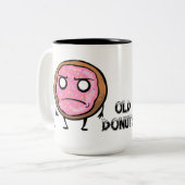 Oude donuts : Mok (Voorkant links)