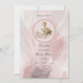 Oude Doopjurk voor Baby Meisje Kaart (Voorkant)