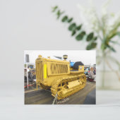 Oude Dozer Briefkaart (Staand voorkant)