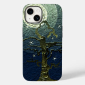 Oude draadboommaan en sterren Case-Mate iPhone case (Achterkant)