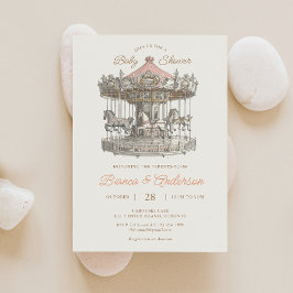 Oude Draaimolen Baby Shower Uitnodiging 2