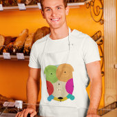 oude driehoek standaard schort