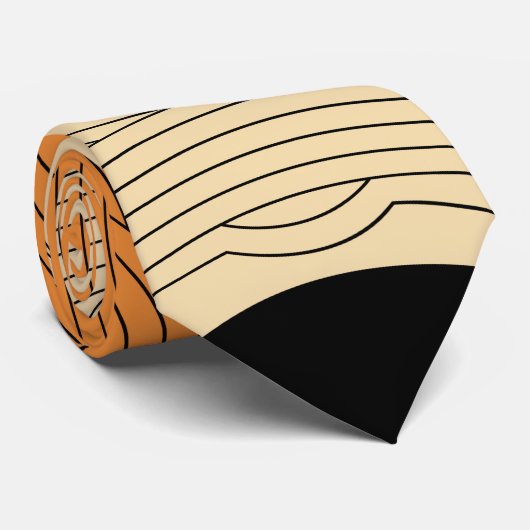 oude driehoek stropdas (Opgerold)