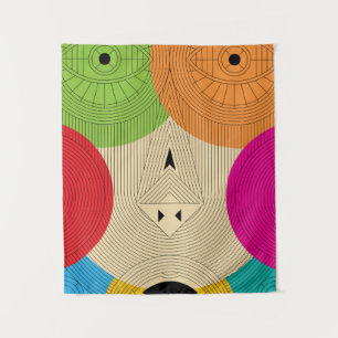 Oude driehoek wandkleed