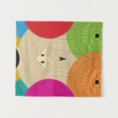 Oude driehoek wandkleed (Voorkant (horizontaal))