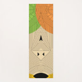 oude driehoek yogamat (Voorkant)