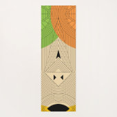 oude driehoek yogamat (Achterkant)