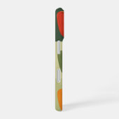 Oude driekleurige paprikapatroon iPhone 16 hoesje (Rechterkant)