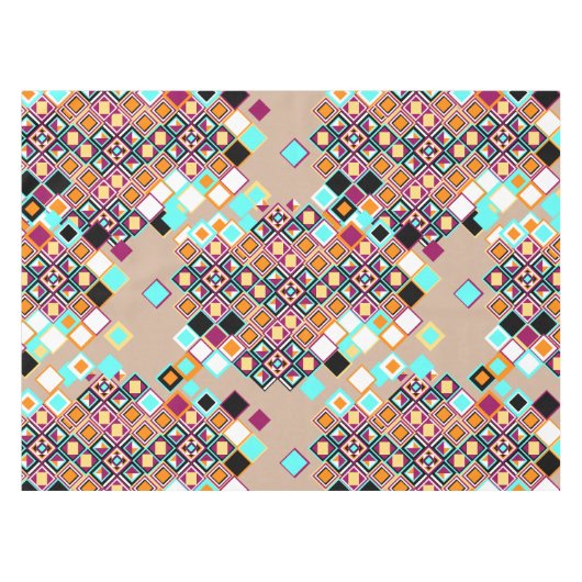 Oude driekwart (Spaanse tegels) Tablecloth van KCS Tafelkleed (Voorkant (Horizontaal))