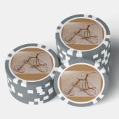 OUDE DRIEWIELER 1928 KLEIPOKERCHIPS POKER CHIPS (Opstapeling)