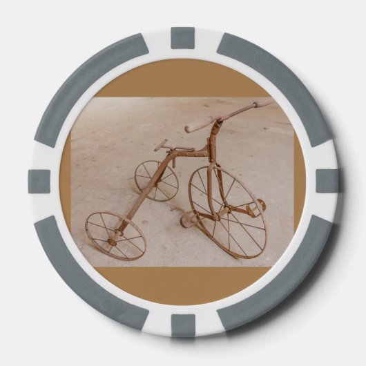 OUDE DRIEWIELER 1928 KLEIPOKERCHIPS POKER CHIPS (Voorkant)