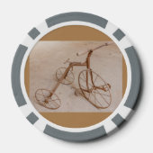 OUDE DRIEWIELER 1928 KLEIPOKERCHIPS POKER CHIPS (Achterkant)