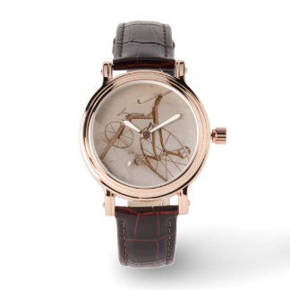 OUDE DRIEWIELER 1928   VROUW  HORLOGE