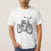 Oude driewieler t-shirt (Voorkant)