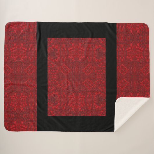 Oude dromen 254 sherpa deken (Voorkant (horizontaal))