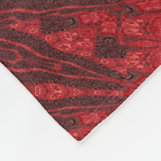 Oude dromen 287 fleece deken (Hoek)