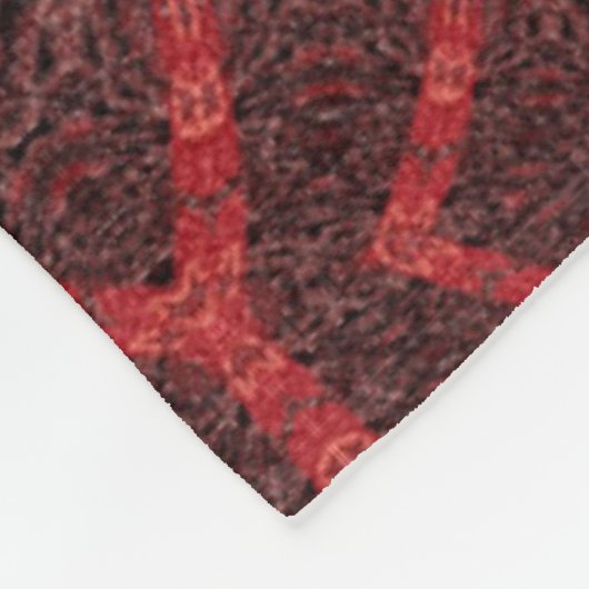 Oude dromen 298 fleece deken (Hoek)