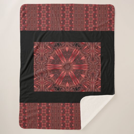 Oude dromen 3 sherpa deken (Voorkant)