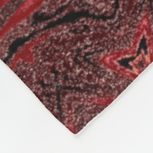 Oude dromen 76 fleece deken (Hoek)