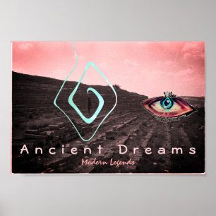 Oude dromen Limestone Quarry & Modern Legends Poster