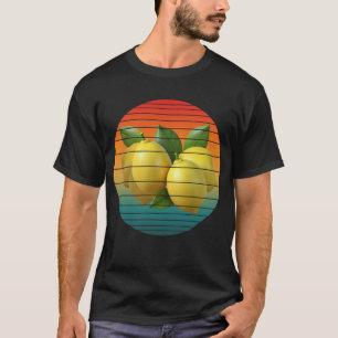 Oude druiven fruit voedsel gezond veganistisch t-shirt