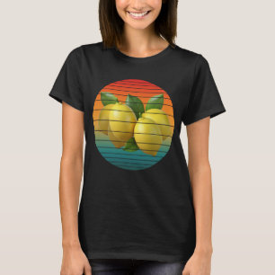 Oude druiven fruit voedsel gezond veganistisch t-shirt