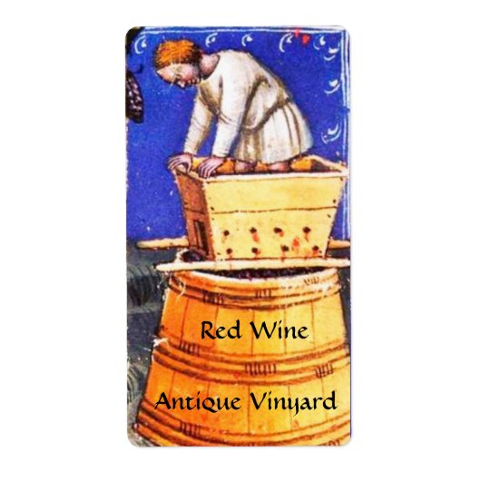 OUDE DRUIVENVINEYARD HARVEST MET WIJNBARRELS ETIKET (Voorkant)