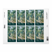 OUDE DRUIVENVINEYARD HARVEST WINE TASTPARTIJ ETIKET (Full Sheet)